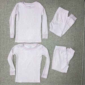 2 PAIRS LAKE 3T lavender pj set play for faint marks